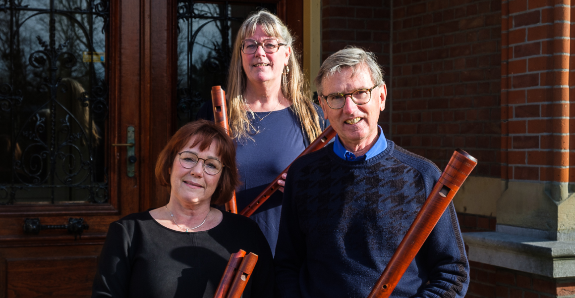 Zondag 25 mei om 12 uur: Pinksterconcert blokfluitensemble Capriola in Van Goghkerk